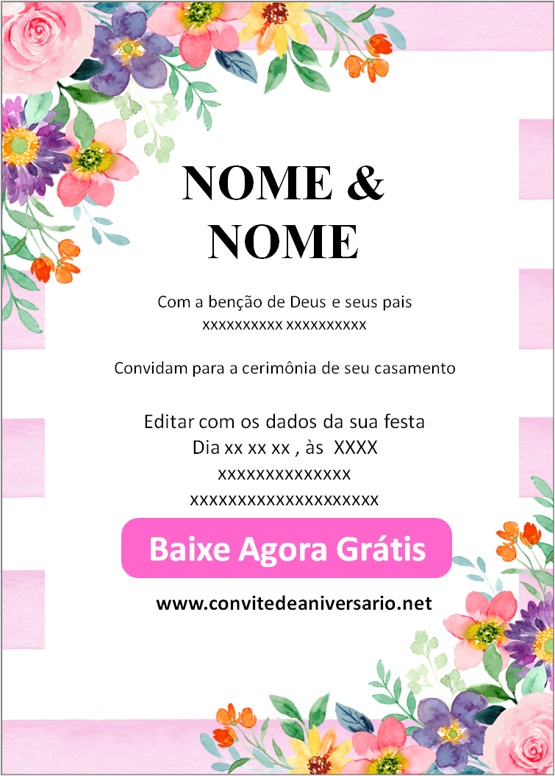 convites de casamento originais