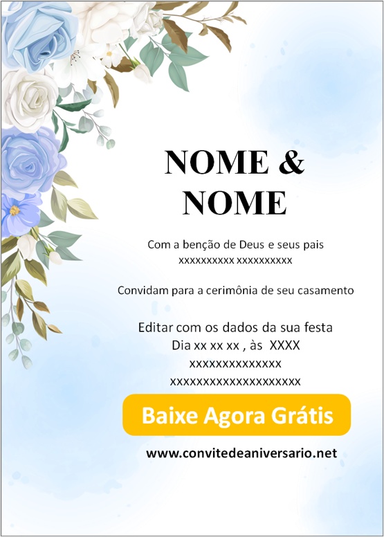 convites de casamento originais