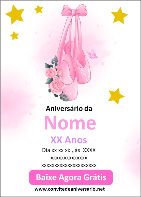 Convite Digital aniversário Roblox Girl