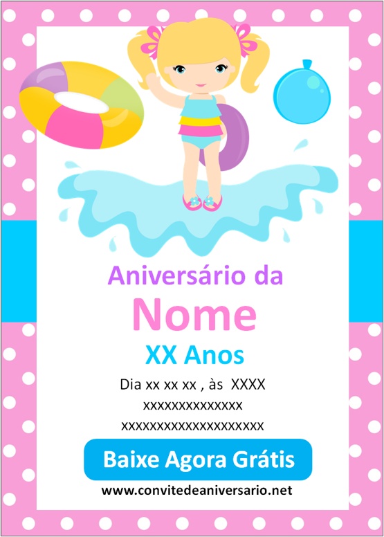 Convite de Aniversário