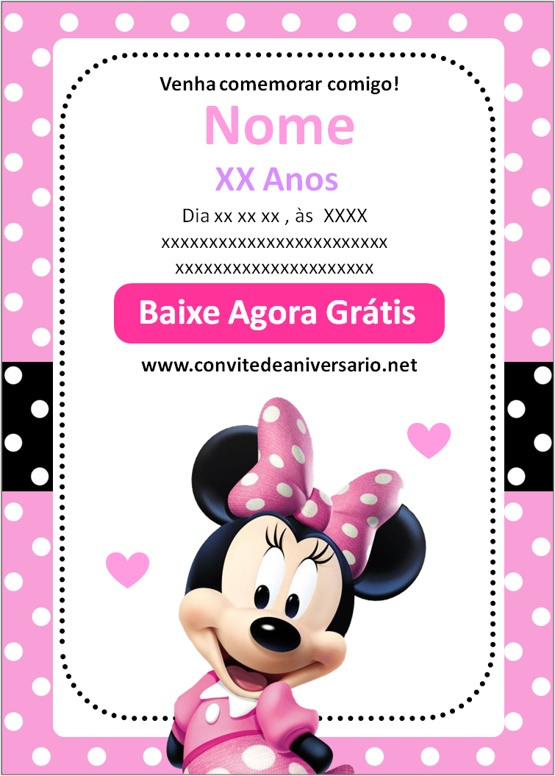 ▷ Convite de Aniversário Infantil Menina personalizado grátis