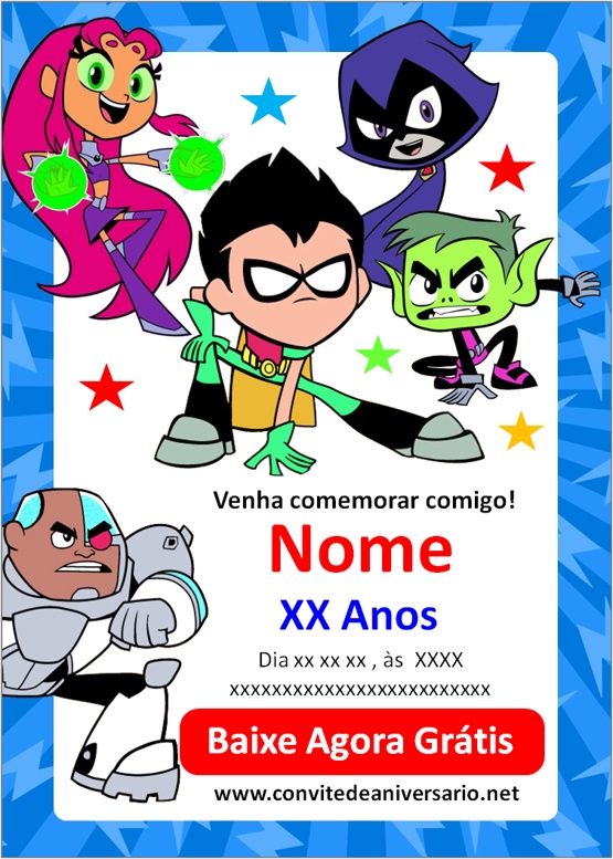 Convite Virtual Animado Personalizado Roblox