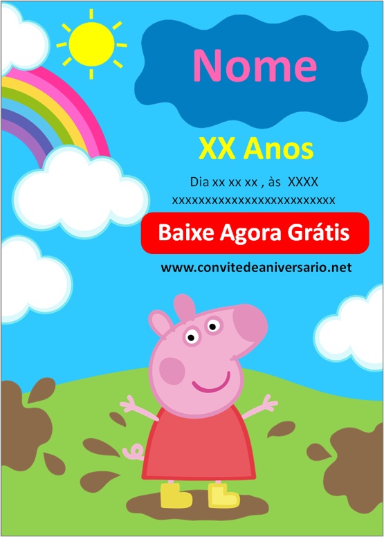 Imagem da Peppapig em png alta resolucao