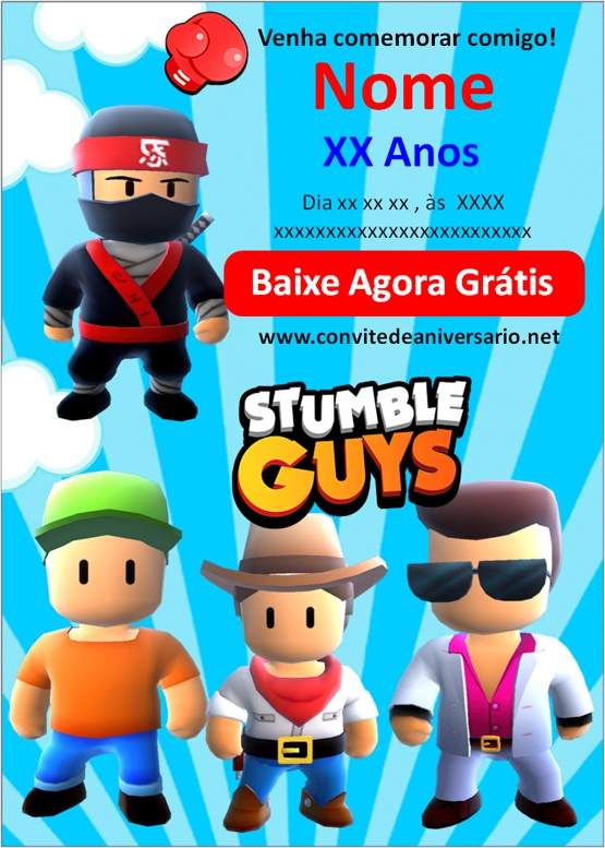 Stumble Guys - Como jogar com amigos?