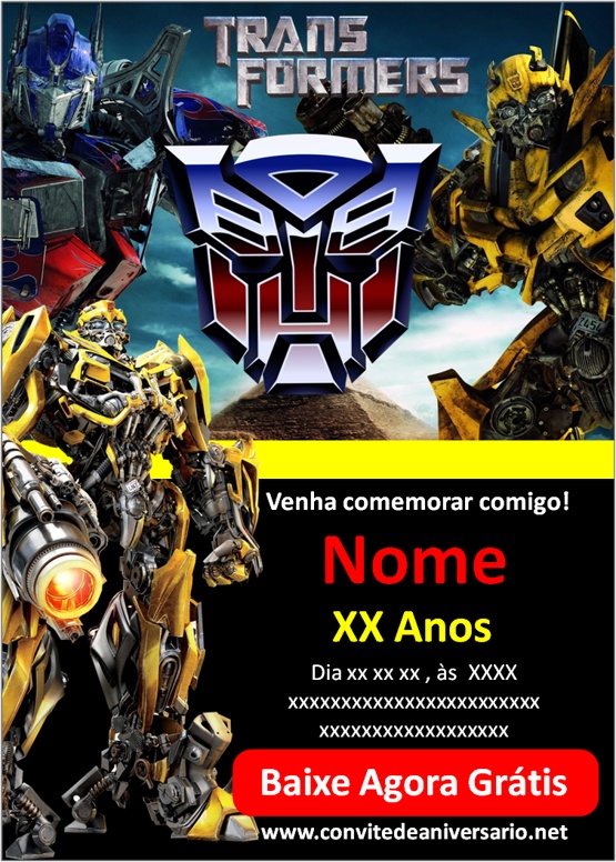 Convite Transformers