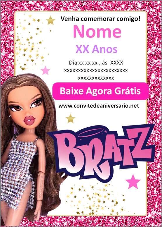 Convite Bratz