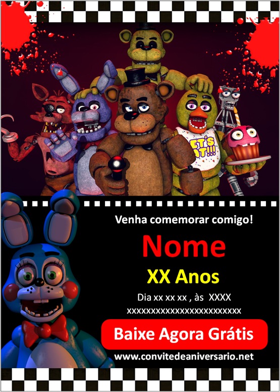 Five Nights at Freddy's – O Filme: ganhe convites para as