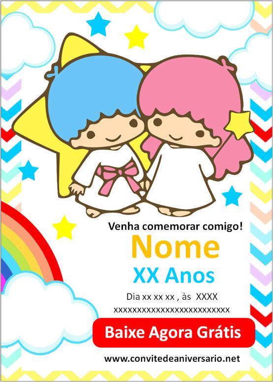 Convite Little twin stars